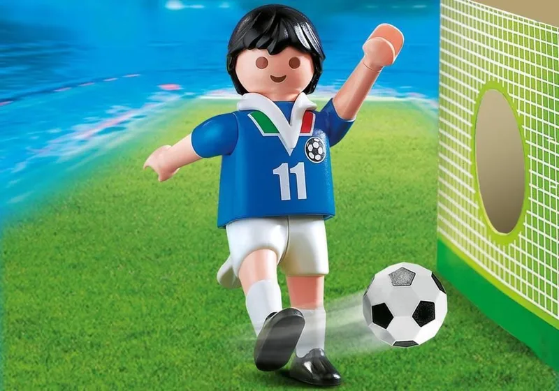 Voetbalspeler Italië/Joueur équipe Italie von Playmobil in Meerkleurig – Produktfoto
