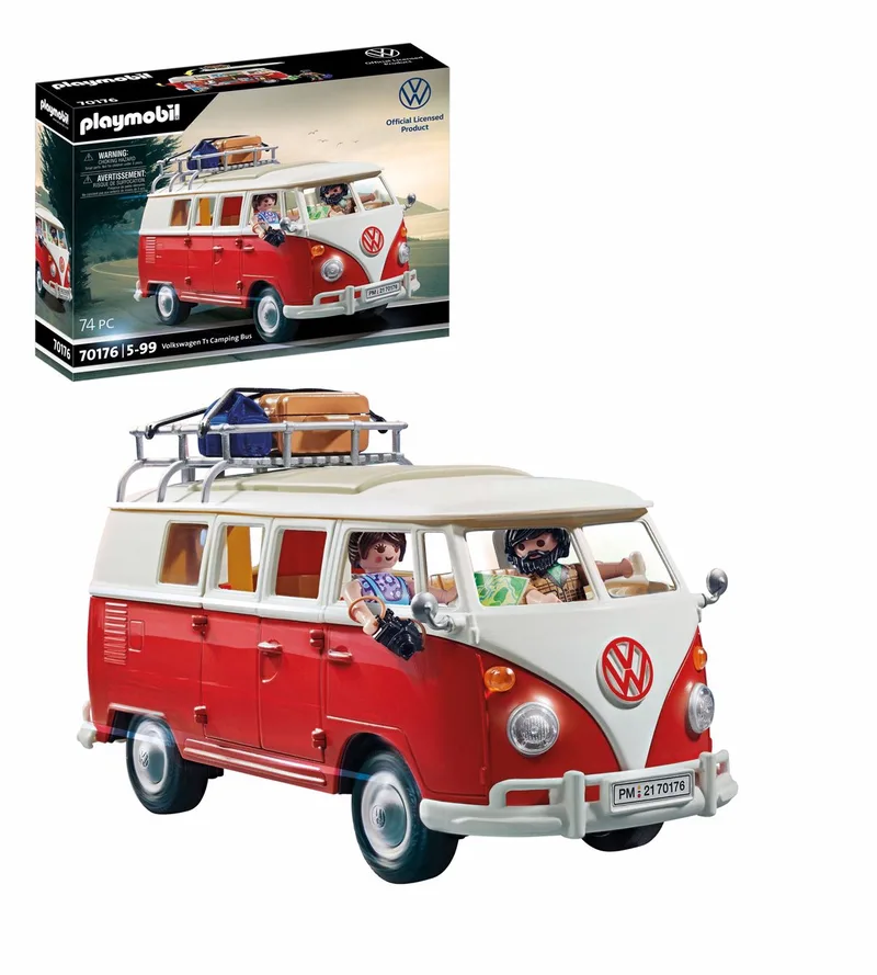 Volkswagen T1 campingbus - 70176 by Playmobil in Multicolor – product photo