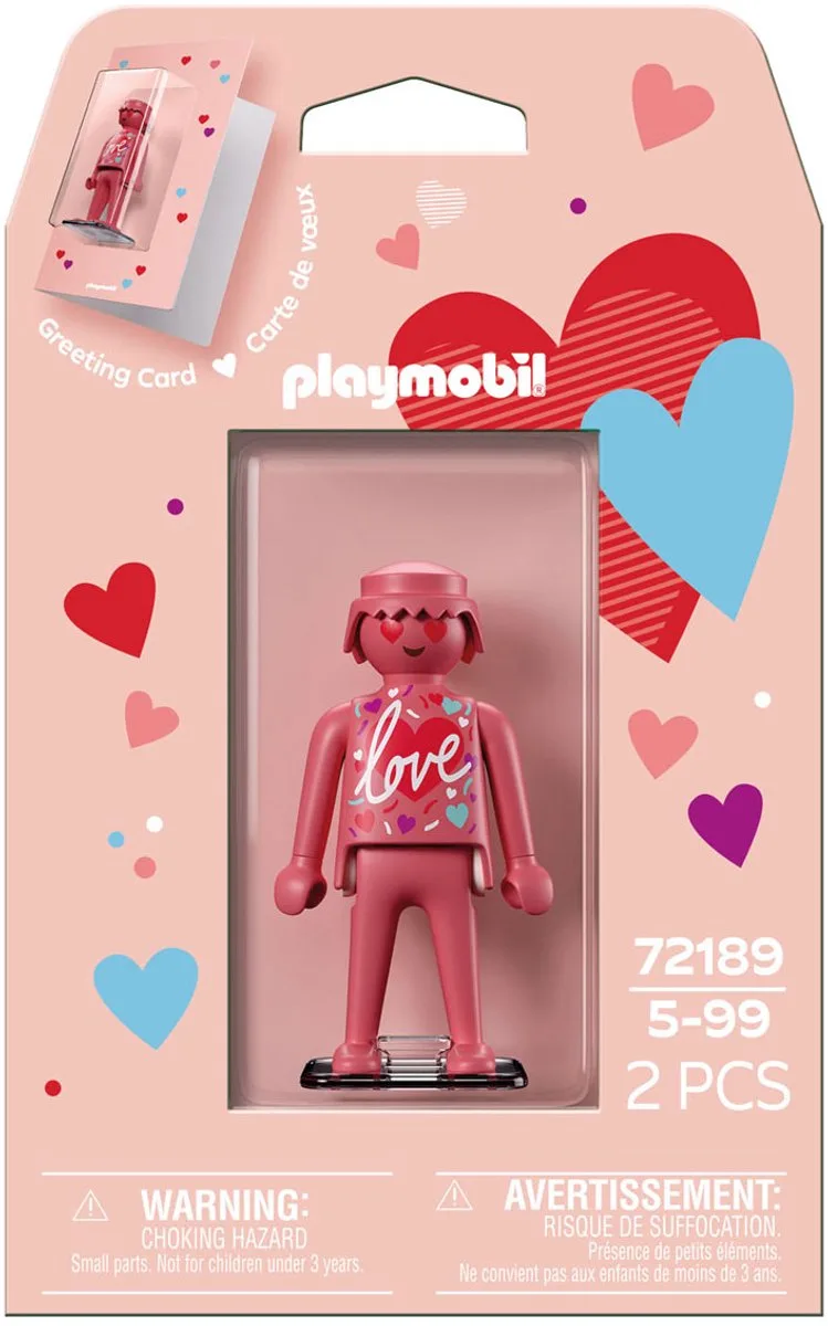 Wenskaart Liefde - 72189 von Playmobil in Multi kleuren – Produktfoto