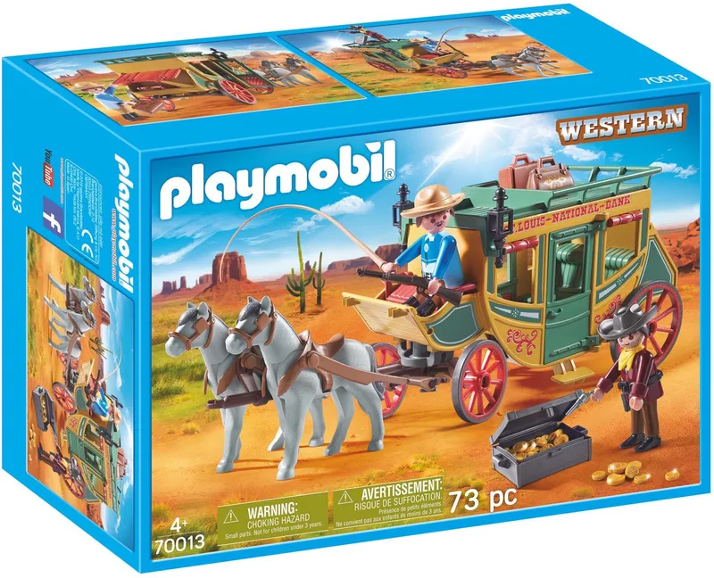 Western koets - 70013 by Playmobil in Multicolor – product photo