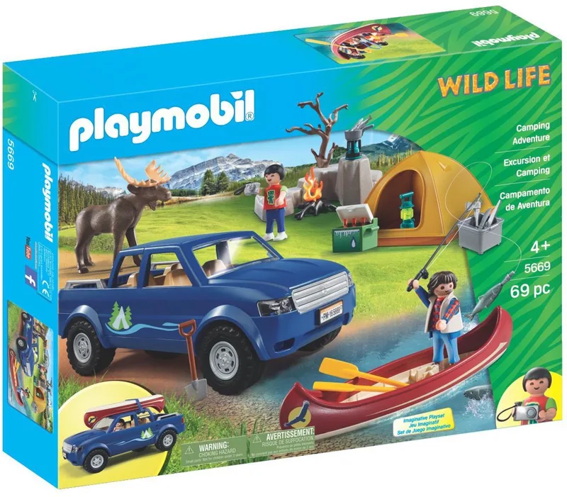 Wild Life Camping Adventure - 5669 de Playmobil en MIx – photo du produit