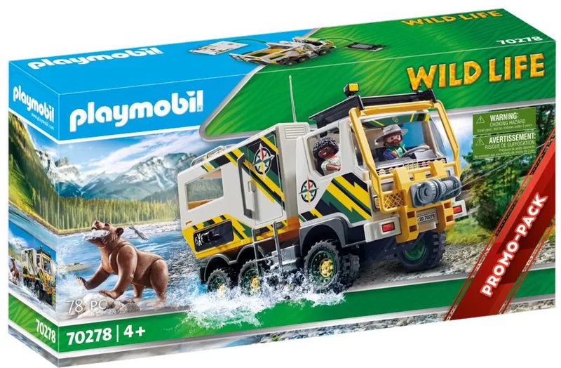 Wild Life Expeditietruck - 70278 de Playmobil en Multicolor – photo du produit