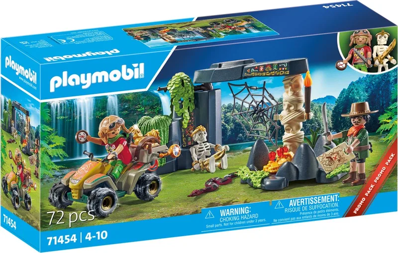 Wild Life Promo Schatzoeken in de jungle - 71454 von Playmobil in Meerkleurig – Produktfoto