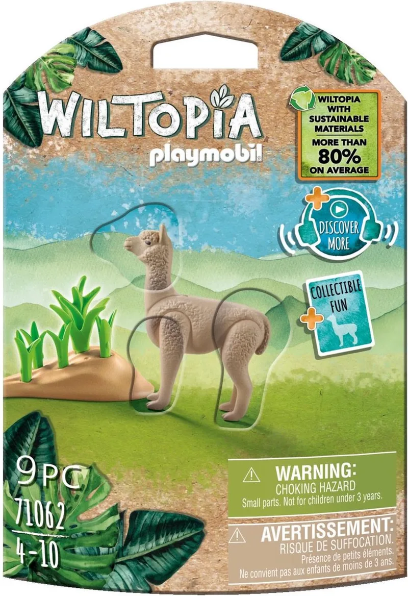 Wiltopia Alpaca - 71062 by Playmobil in Multicolor – product photo