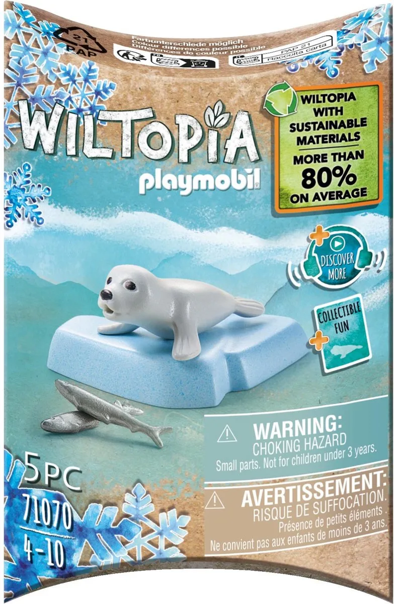 Wiltopia Baby zeehond - 71070 de Playmobil en Multicolor – photo du produit
