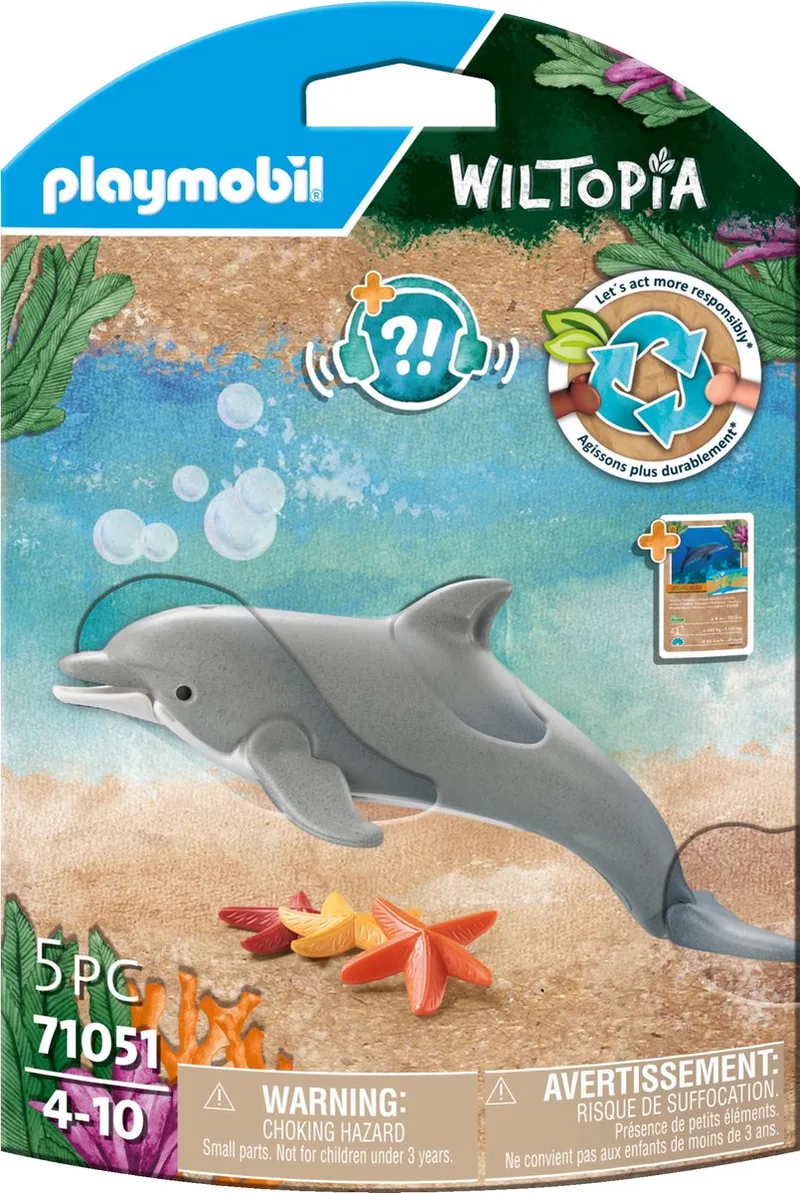 Wiltopia Dolfijn - 71051 by Playmobil in Multicolor – product photo