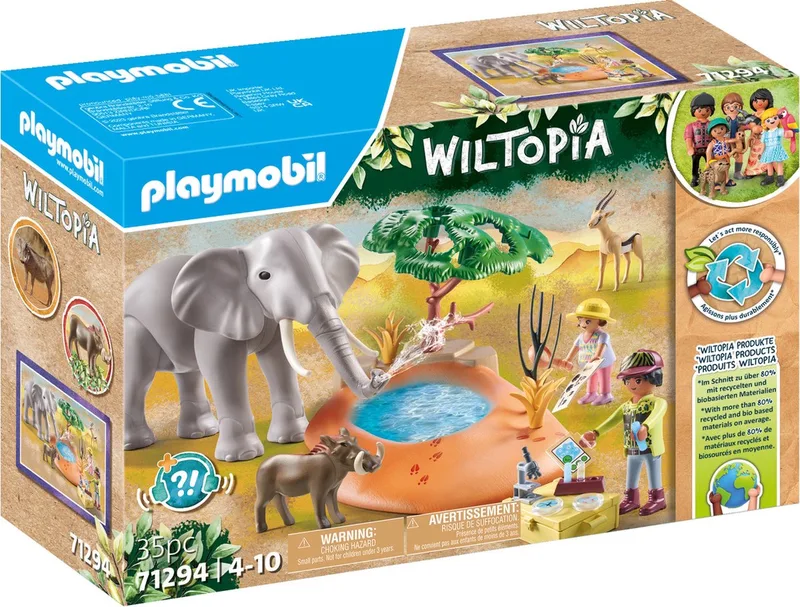 Wiltopia - Een reis naar de waterpoel - 71294 fra Playmobil i Multi kleuren – produktbillede
