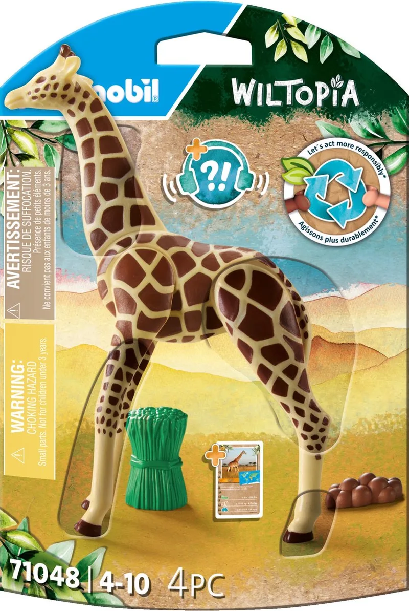 Wiltopia Giraf - 71048 fra Playmobil i Multicolor – produktbillede