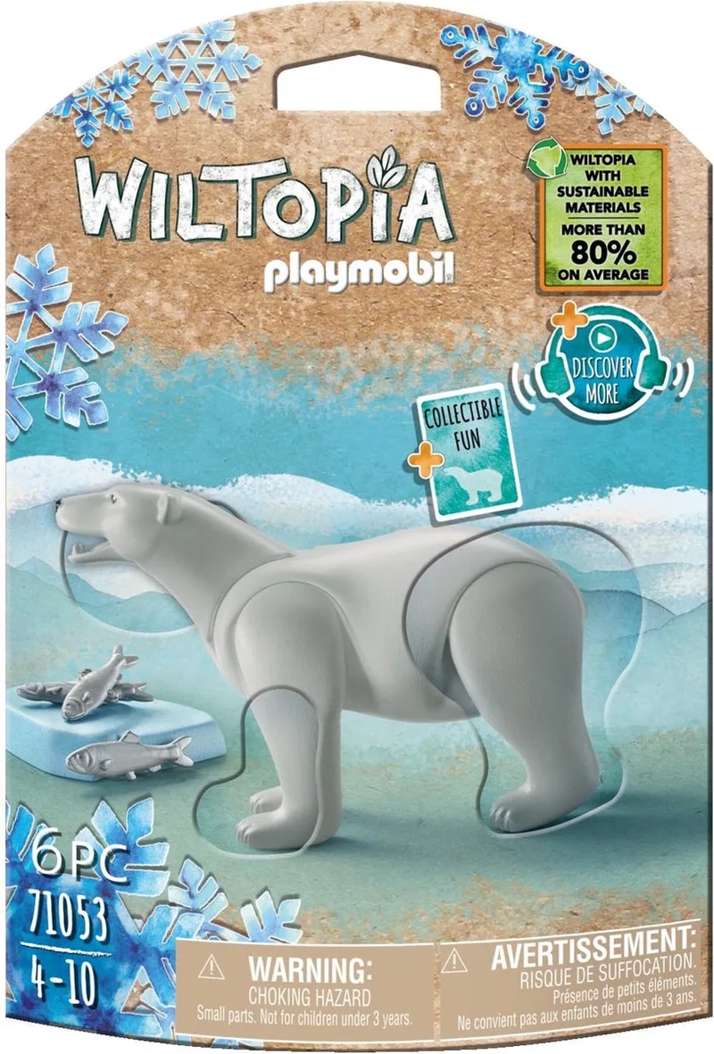 Wiltopia IJsbeer - 71053 fra Playmobil i Multicolor – produktbillede