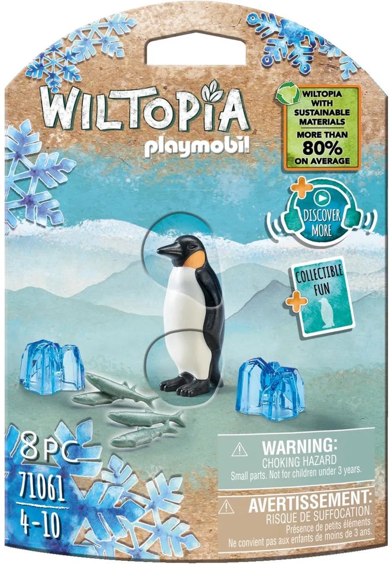 Wiltopia Keizerspinguïn - 71061 de Playmobil en Multicolor – photo du produit