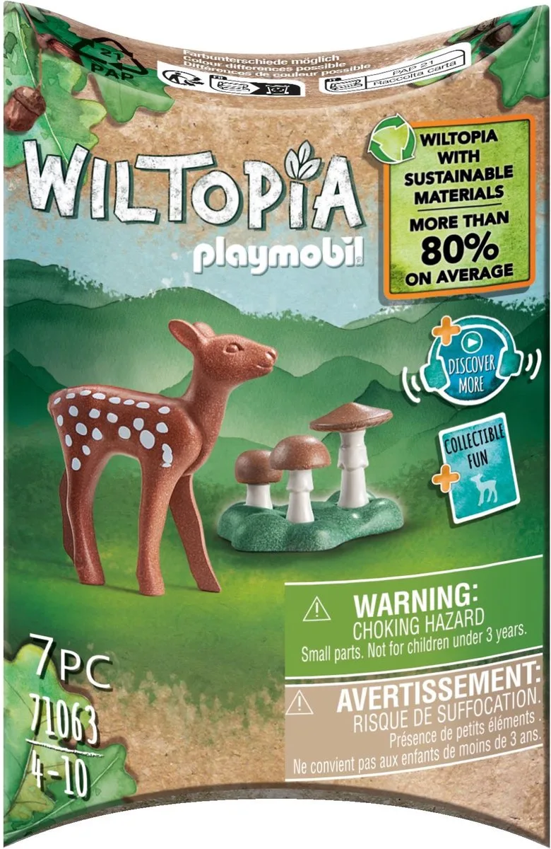 Wiltopia Reekalf - 71063 fra Playmobil i Multicolor – produktbillede