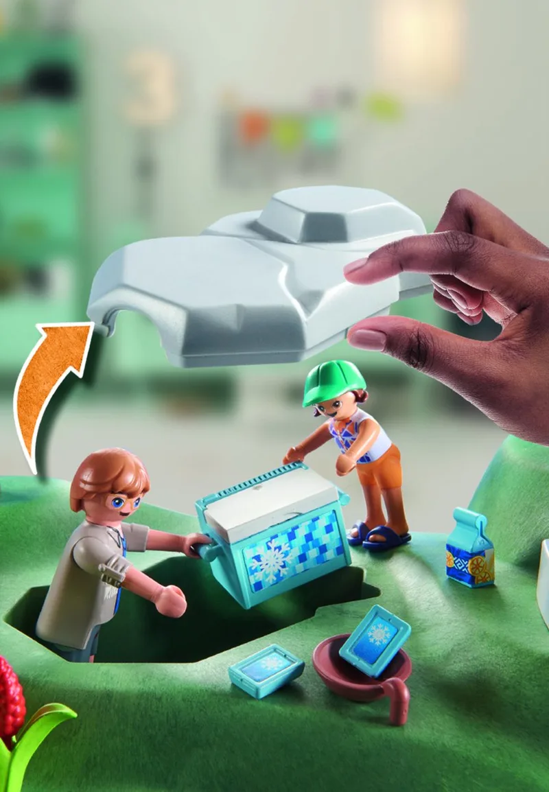 Wiltopia - Stamboomhut - P-71013 by Playmobil in Meerkleurig – product photo