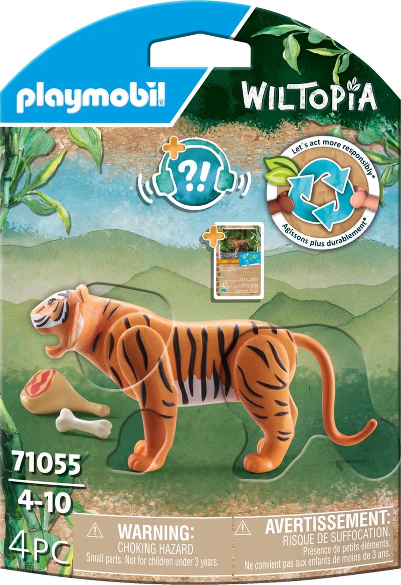 Wiltopia Tijger - 71055 by Playmobil in Multicolor – product photo
