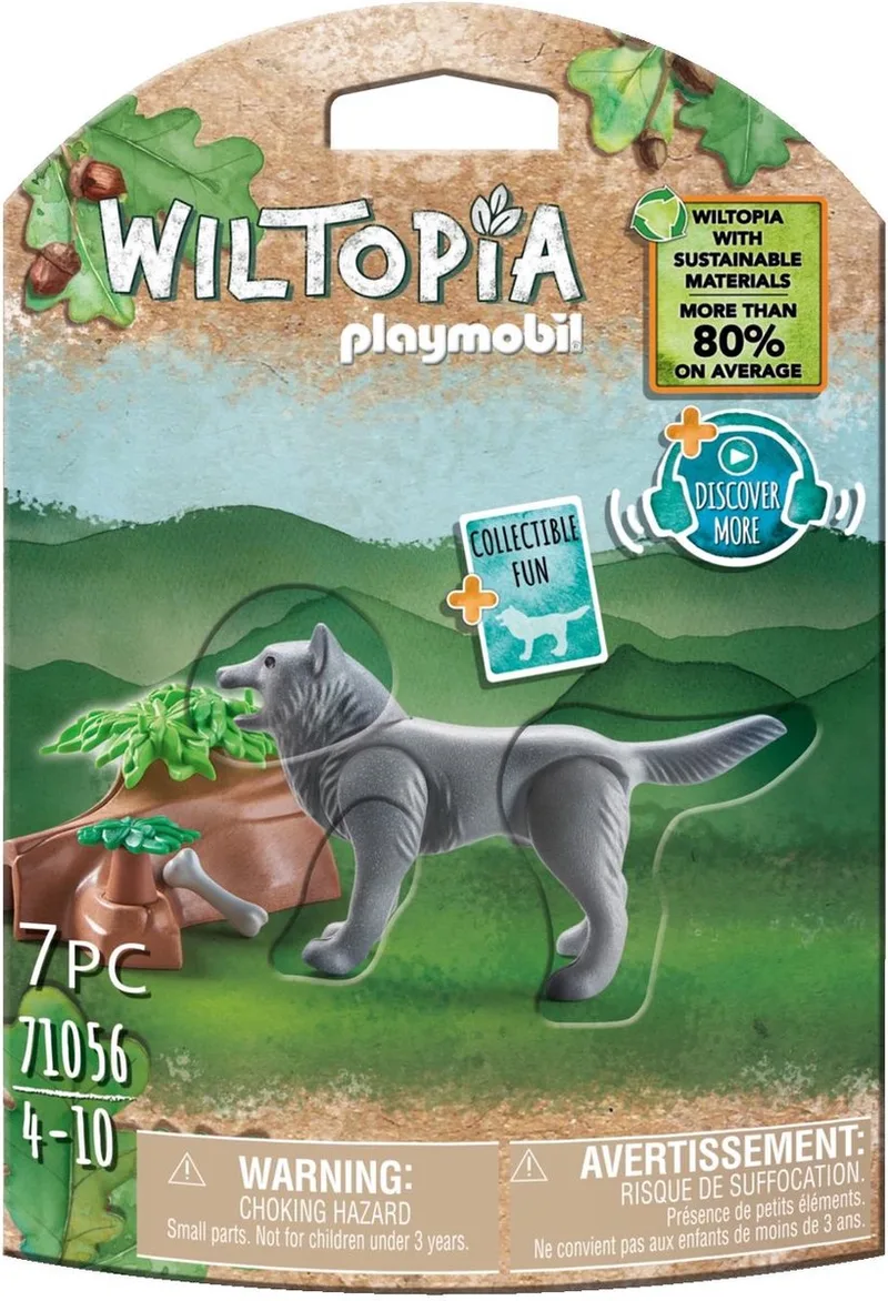 Wiltopia Wolf - 71056 by Playmobil in Multicolor – product photo