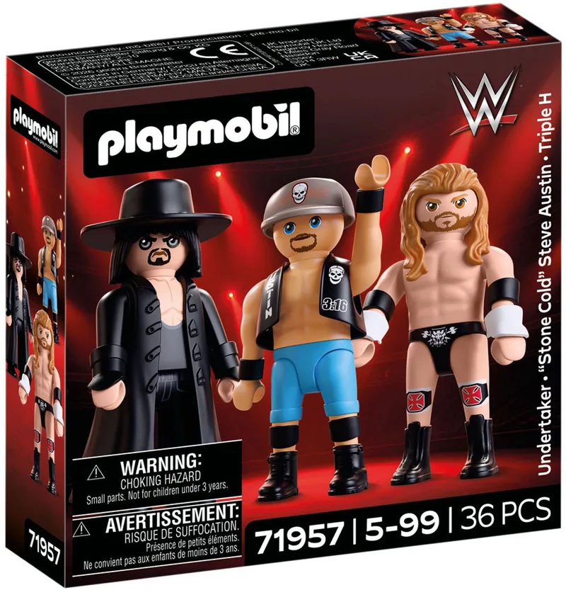 WWE Attitude Era Multipack - 71957 von Playmobil in Multi kleuren – Produktfoto