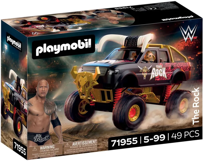 WWE The Rock Monstertruck - 71955 von Playmobil in Multi kleuren – Produktfoto