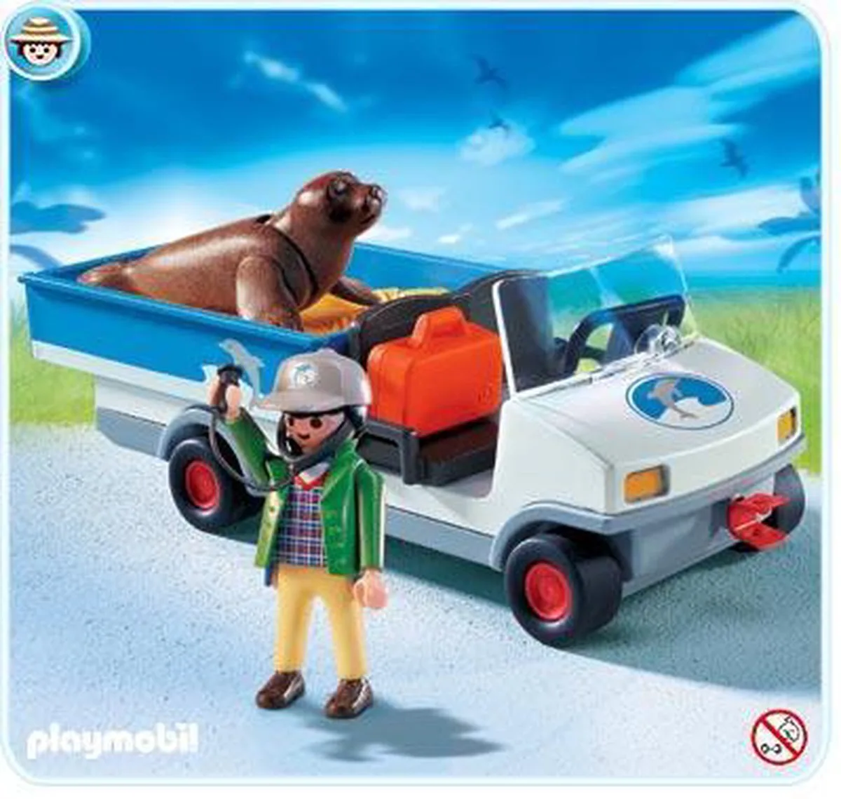 Zeeleeuwentransport 4464 by Playmobil in White – product photo