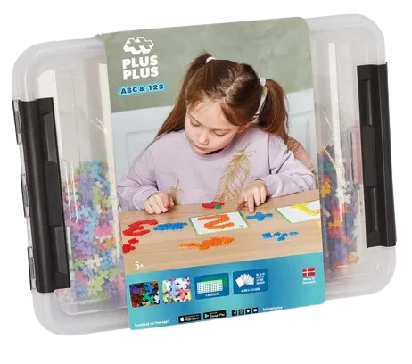 ABC & 123 Storage Box / 2000 pcs ( 3923 ) de Plus-Plus – photo du produit 1 sur 5