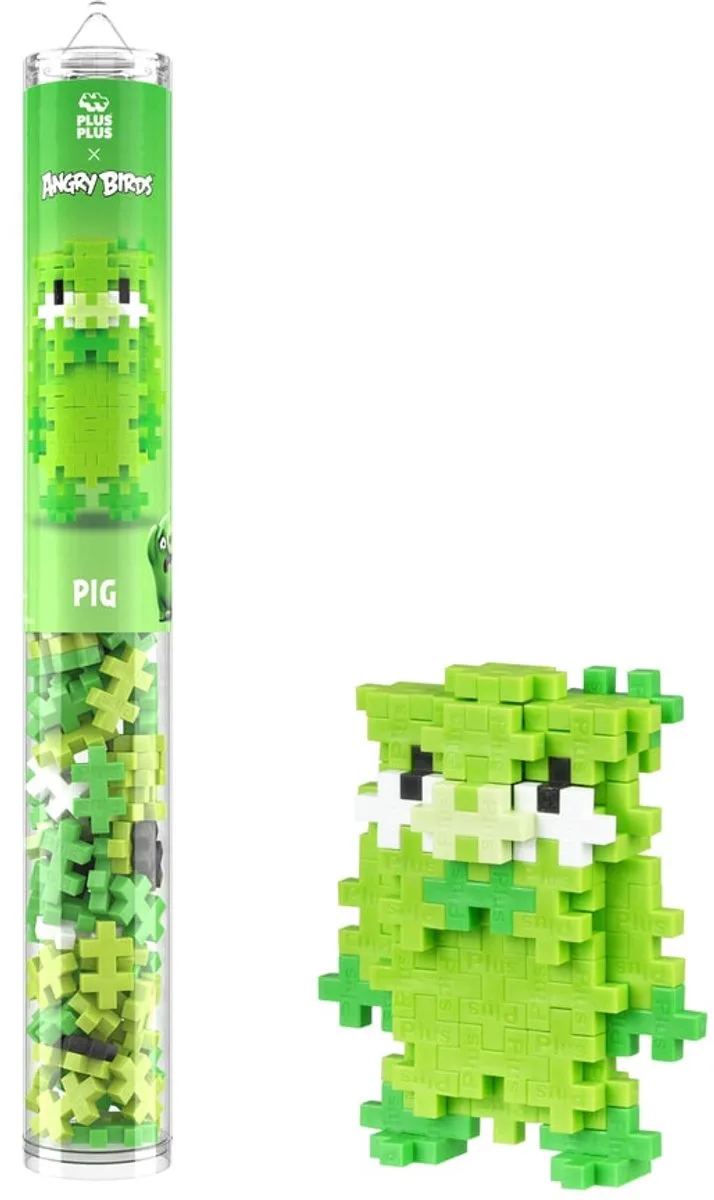 Angry Birds Pig 110 delige bouwset - 4431 - Bouwspeelgoed - Constructiespeelgoed - Set met bouwstenen - Vanaf 5 jaar von Plus-Plus in Angry Birds – Pig – Produktfoto