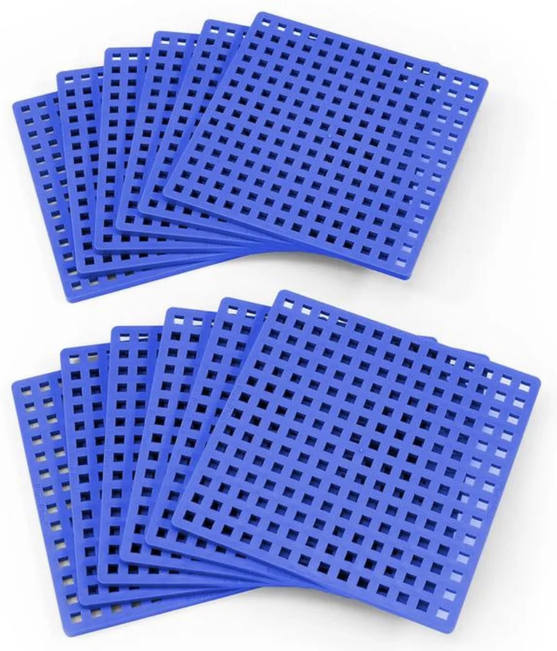 Basisplaten 12 stuks by Plus-Plus in Blauw – product photo