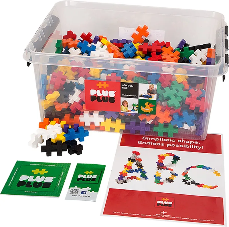 BIG basic - 400 pc (3230) by Plus-Plus in Multicolor – product photo