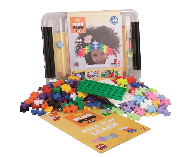 BIG Storage Box Mix - 200 pcs (3413) fra Plus-Plus – produktbillede 1 af 4