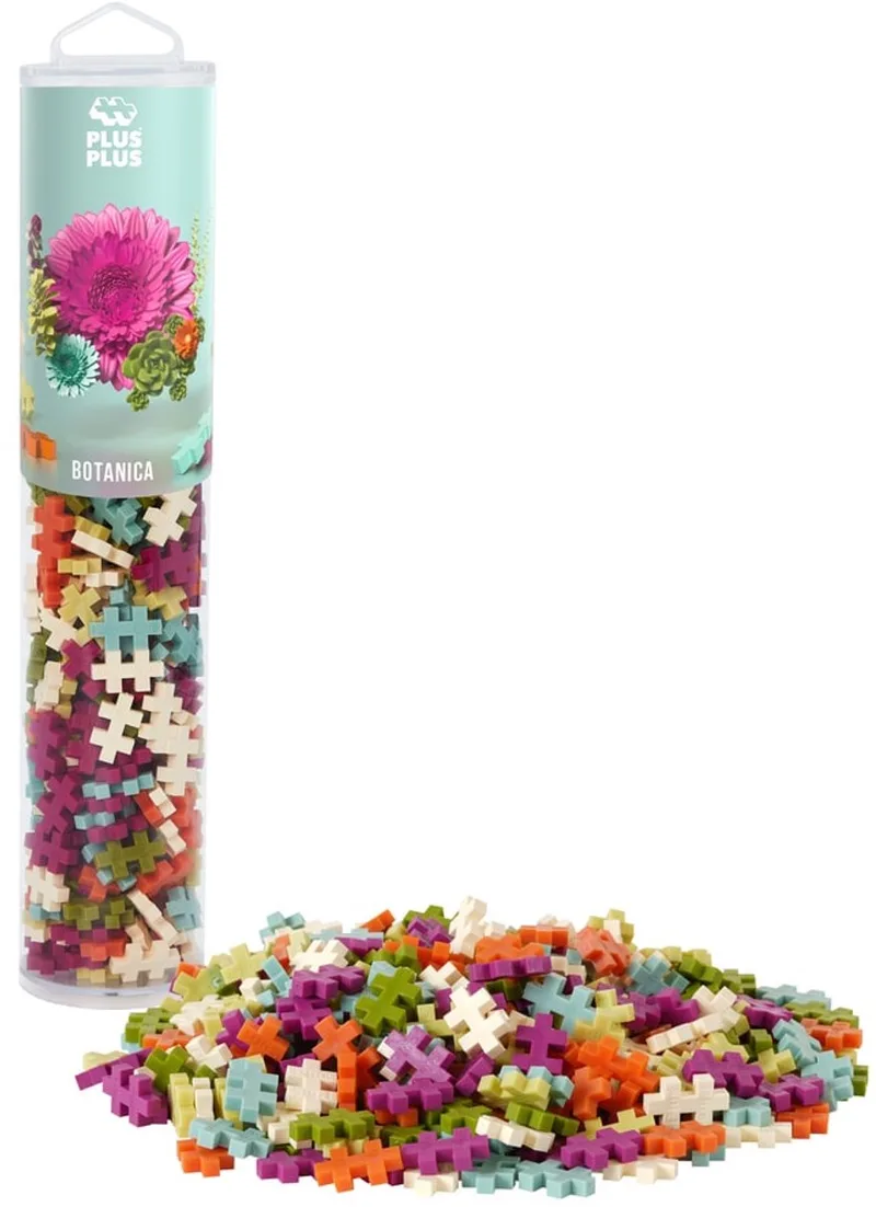 Botanica Bloemen Mix 240 delige bouwset – 4329 – Bouwspeelgoed – Constructiespeelgoed – Set met bouwstenen – Vanaf 5 jaar by Plus-Plus in Mix Botanica – product photo