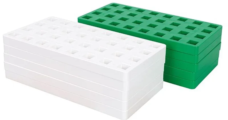 bouwplaten BIG set van 2 - kleurrijk constructiespeelgoed. by Plus-Plus in Meerkleurig – product photo