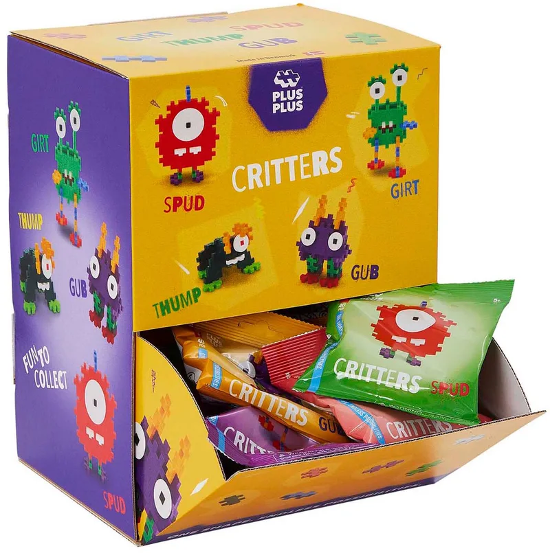 bouwset Critters 48 stuks kleurrijk creatief speelgoed. von Plus-Plus in Meerkleurig – Produktfoto