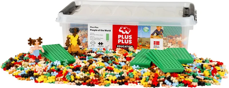bouwspeelgoed People of the World von Plus-Plus in Multicolor – Produktfoto