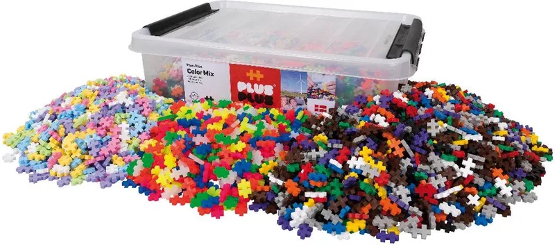 Color Mix - 3600 stuks by Plus-Plus in Multi-color – product photo