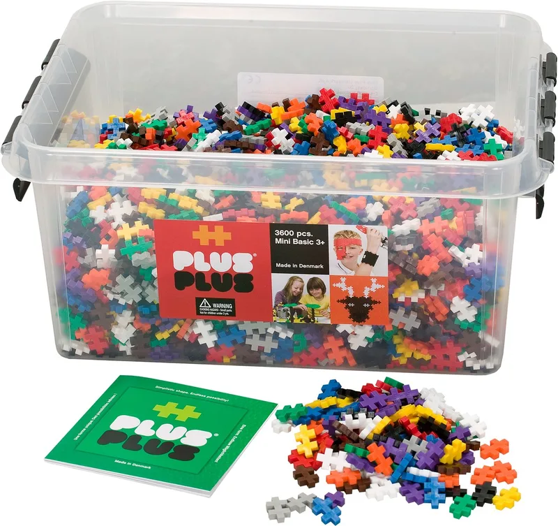 educatie Basic Mix - 3600 stuks de Plus-Plus en Multicolor – photo du produit