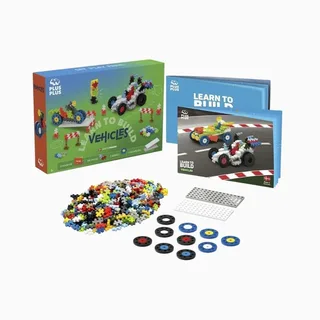 Learn to Build 500 delige bouwset - 7011 - Bouwspeelgoed - Constructiespeelgoed - Set met bouwstenen - Vanaf 5 jaar by Plus-Plus in Voertuigen – product photo 2 of 4