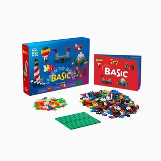 Learn to Build 600 delige bouwset - 5008 - Bouwspeelgoed - Constructiespeelgoed - Set met bouwstenen - Vanaf 5 jaar by Plus-Plus in Basic – product photo 2 of 4