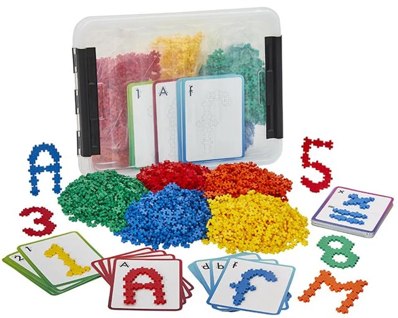 leer nummers en letters - PlusPlus - vanaf 3 jaar by Plus-Plus in Multicolor – product photo