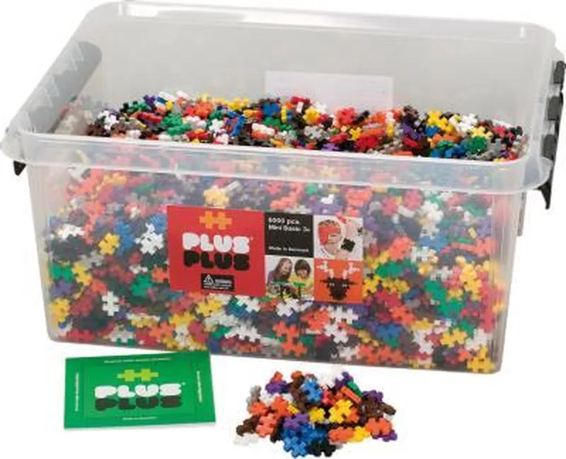 Mini Basic - 6000 pc (3374) by Plus-Plus in Meerkleurig – product photo