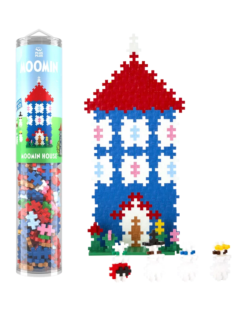 Moomin House Tube (4411) by Plus-Plus – product photo