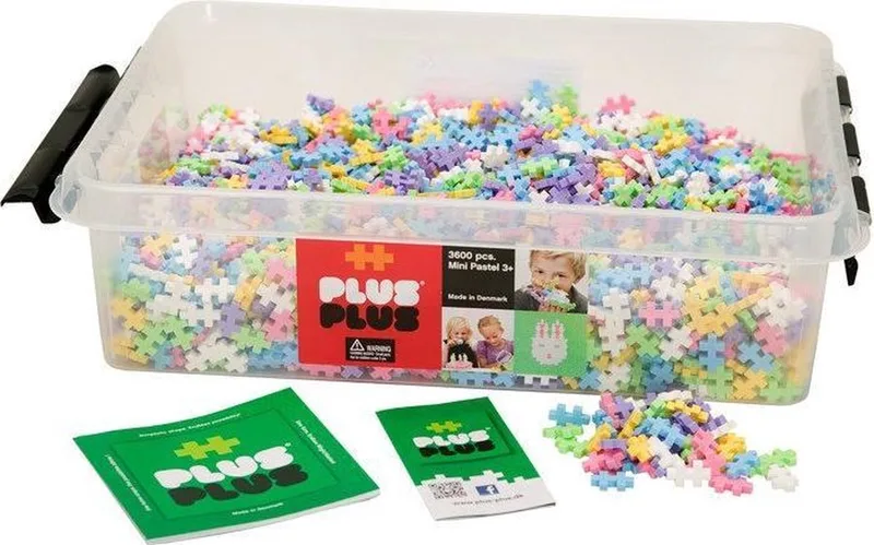 pastel 3600 - PlusPlus - vanaf 3 jaar van Plus-Plus in Multicolor – productfoto