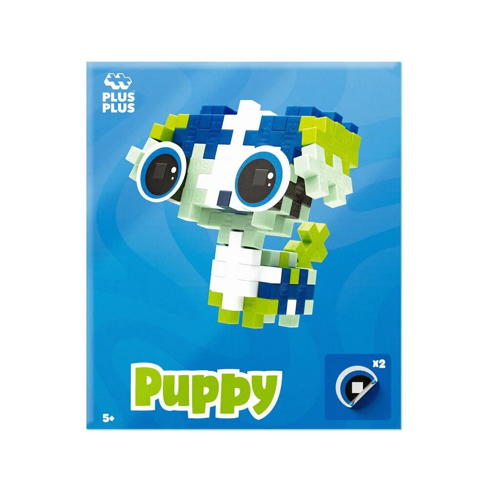 pet pakket playful puppy (4369) van Plus-Plus – productfoto