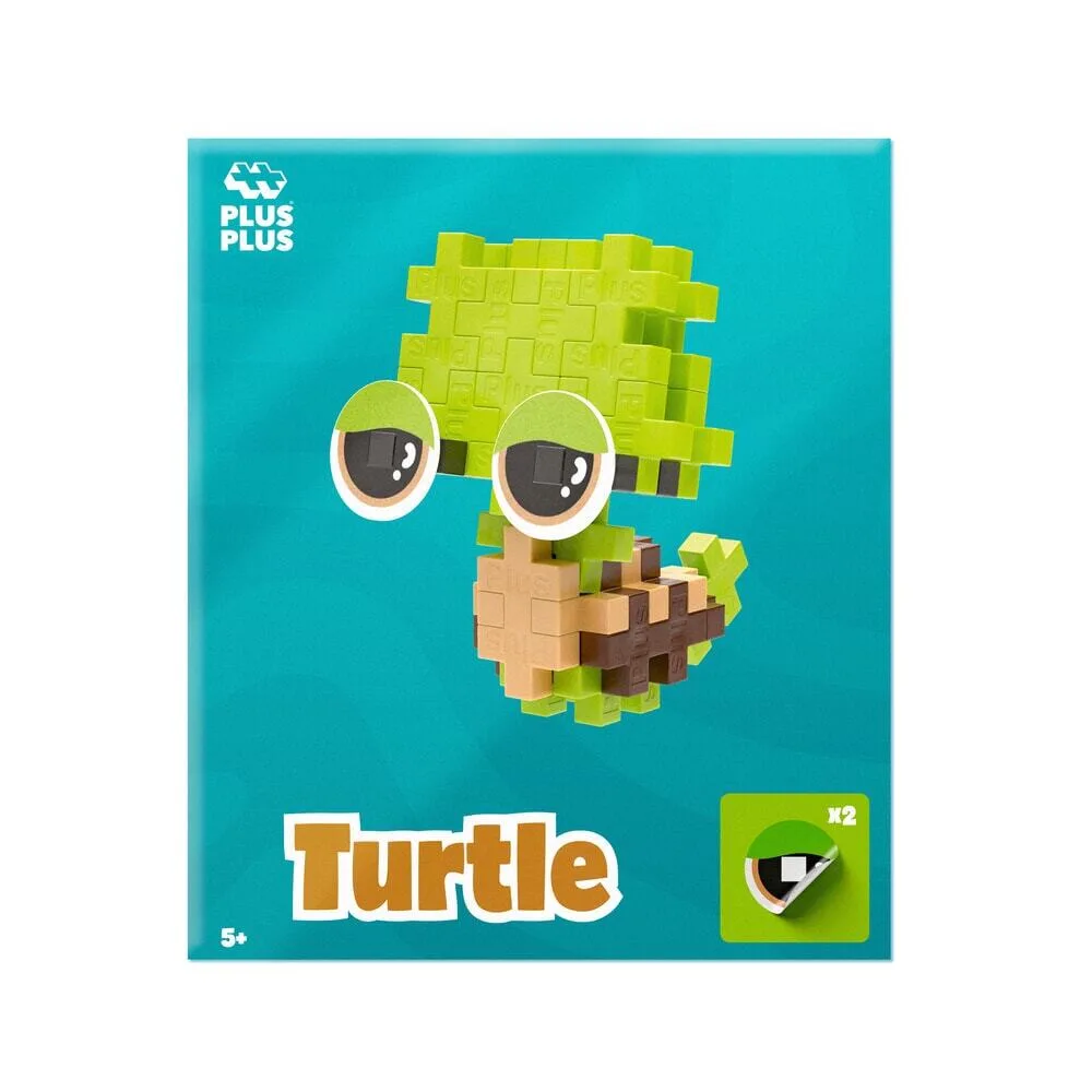 pet pakket tired turtle (4371) från Plus-Plus – produktbild