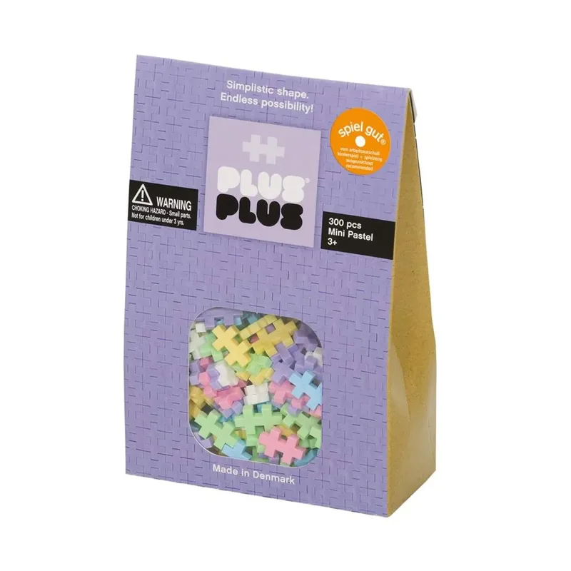 Steckbausteine Mini Pastel 300 Teile von Plus-Plus – Produktfoto