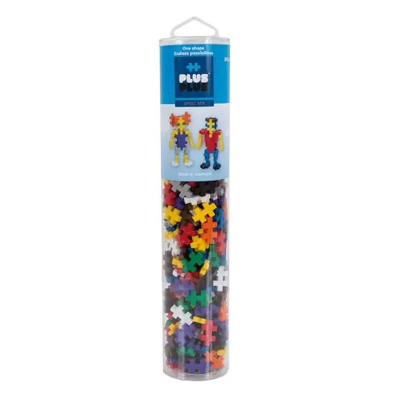 Steckbausteine Tube Basic Mix 240 Teile von Plus-Plus – Produktfoto