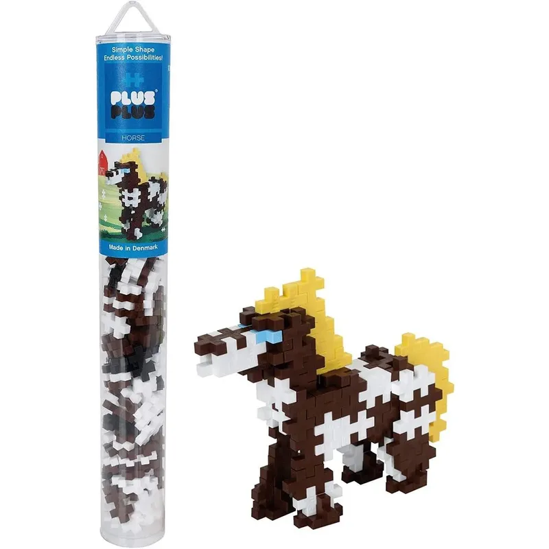 Steckbausteine Tube Horse 100 Teile by Plus-Plus – product photo