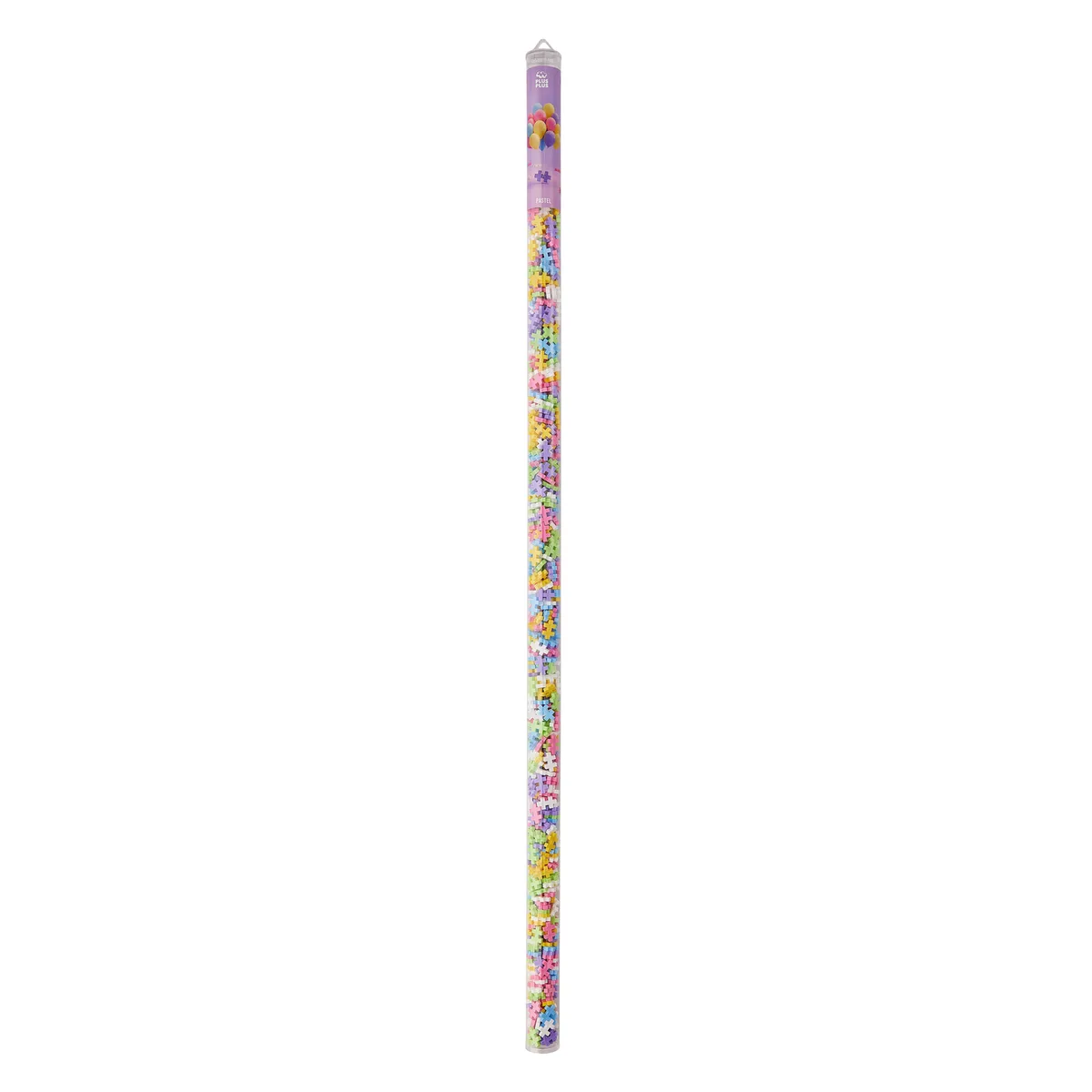 tube 1 meter pastel: 520 stuks (4108) van Plus-Plus – productfoto