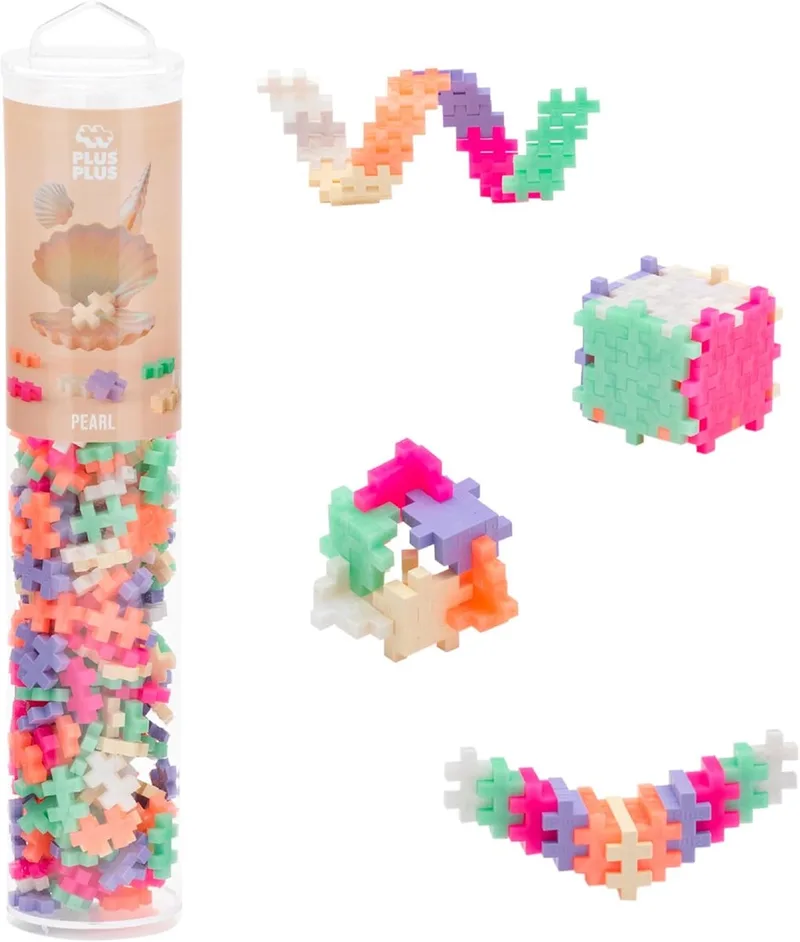 Tube pearl 100 delige bouwset - 4315 - Bouwspeelgoed - Constructiespeelgoed - Set met bouwstenen - Vanaf 5 jaar de Plus-Plus en Mix Pearl – photo du produit