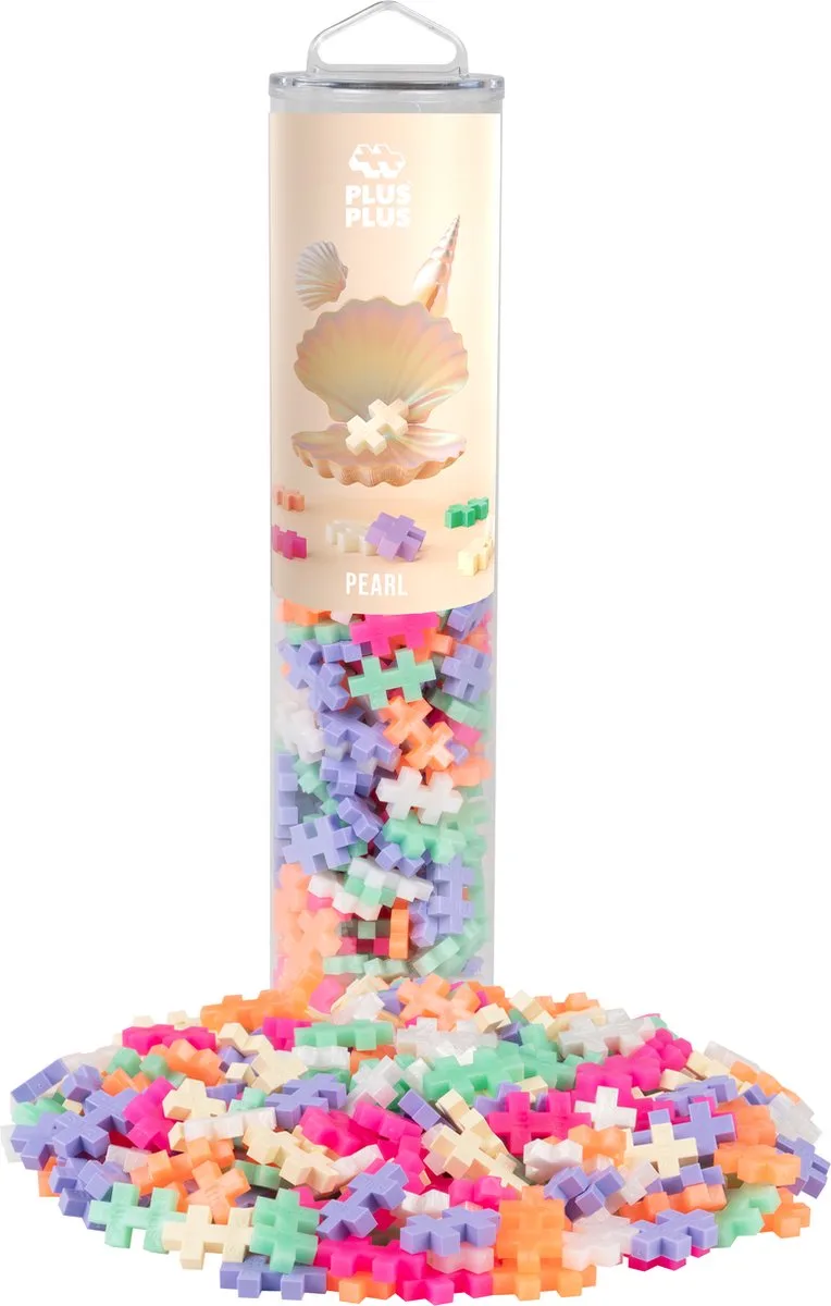 Tube pearl 240 delige bouwset - 4316 - Bouwspeelgoed - Constructiespeelgoed - Set met bouwstenen - Vanaf 5 jaar von Plus-Plus in Mix Pearl – Produktfoto