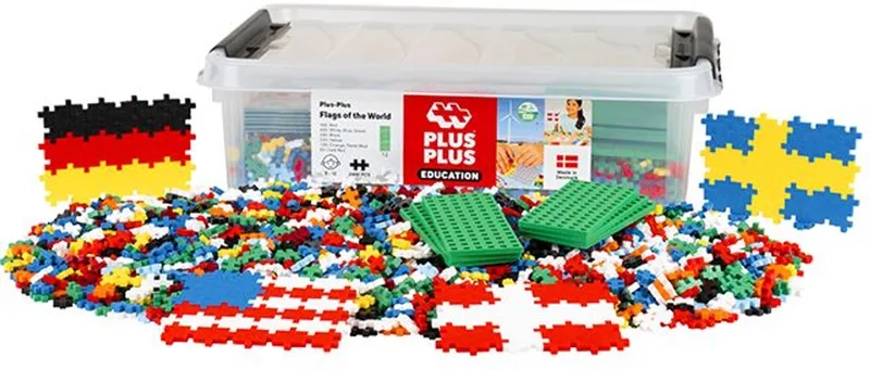 vlaggen van de wereld - PlusPlus - vanaf von Plus-Plus in Multicolor – Produktfoto