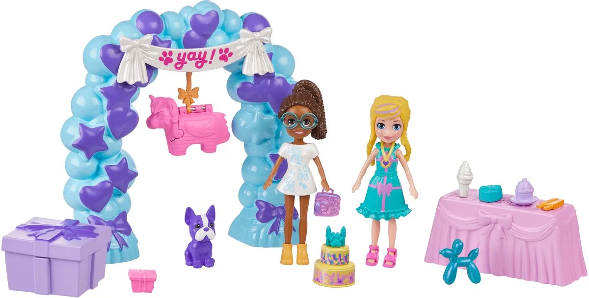 POLLY Birthday Party Pack van Polly Pocket in Meerkleurig – productfoto
