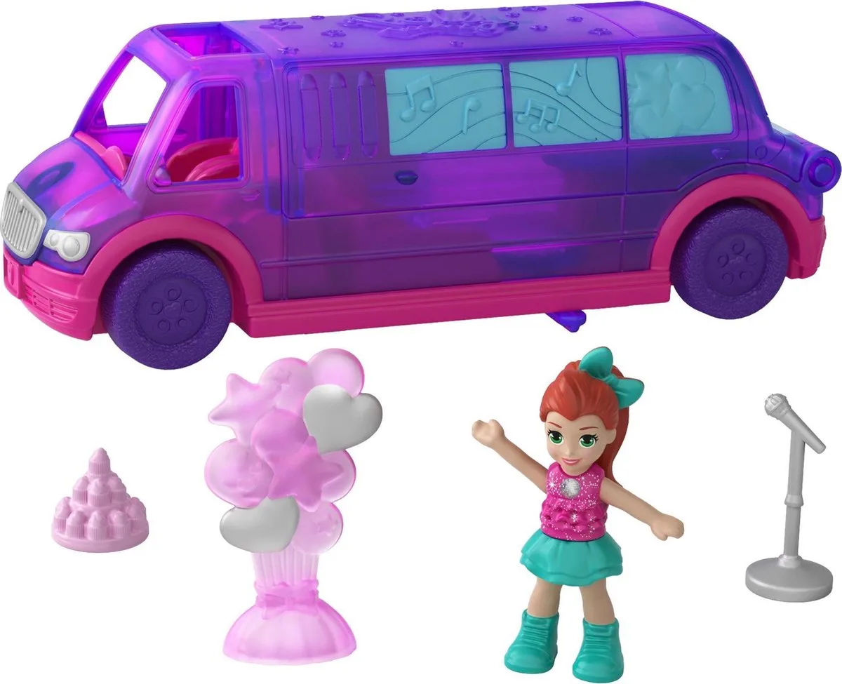 Pollyville Vehicles - Limousine de Polly Pocket en Multicolore – photo du produit
