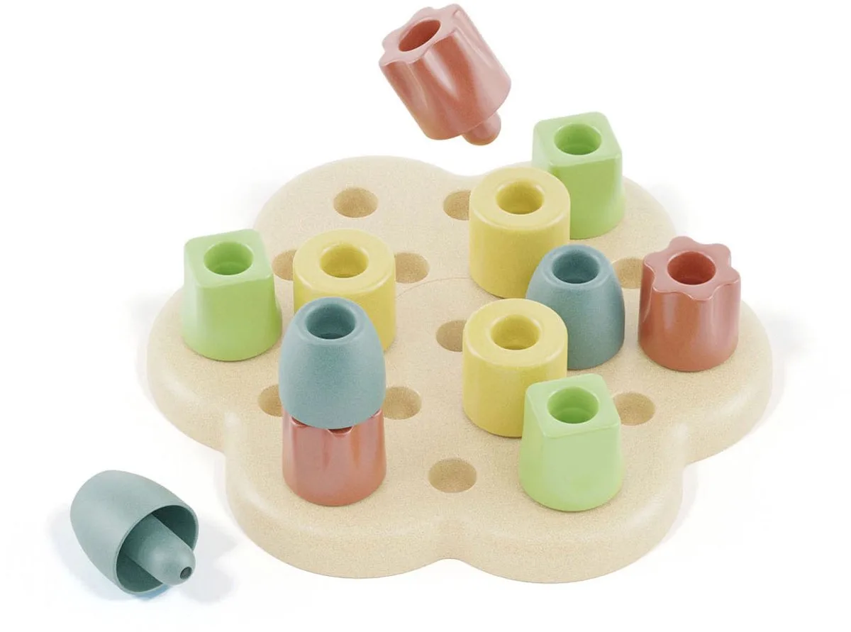 Spela Med Playbio Chunky Peggy från Quercetti i Flerfärgad – produktbild